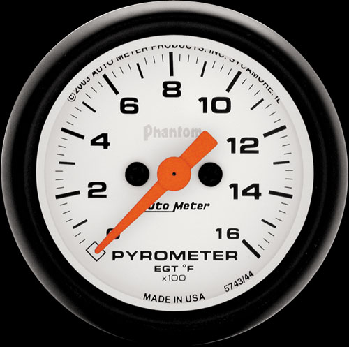 Auto Meter 2 1/16" PHANTOM SERIES