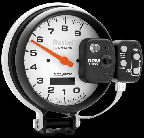 Auto Meter 5" PHANTOM SERIES