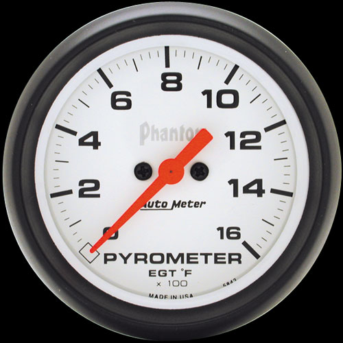 Auto Meter 2 5/8" PHANTOM SERIES