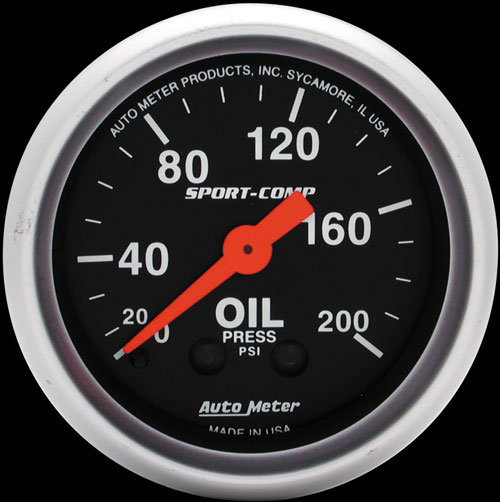 Auto Meter 2 1/16" SPORT COMP SERIES