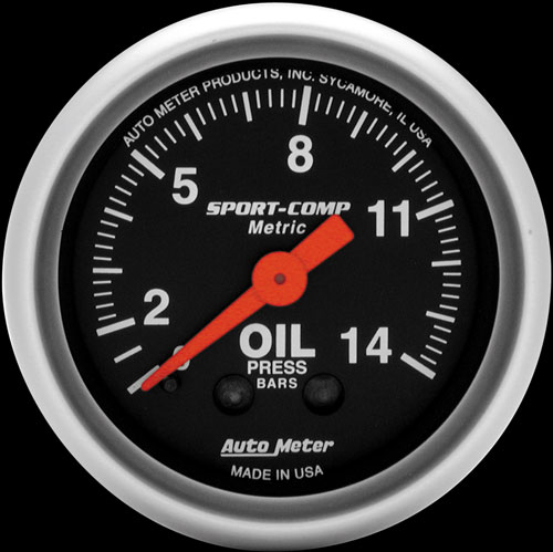 Auto Meter 2 1/16" SPORT COMP SERIES