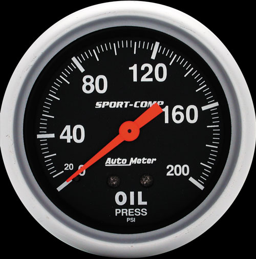 Auto Meter 2 5/8" SPORT COMP SERIES