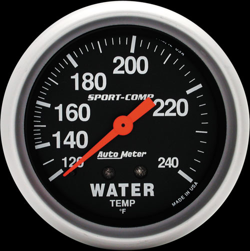 Auto Meter 2 5/8" SPORT COMP SERIES