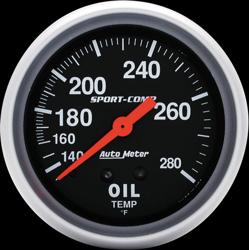 Auto Meter 2 5/8" SPORT COMP SERIES