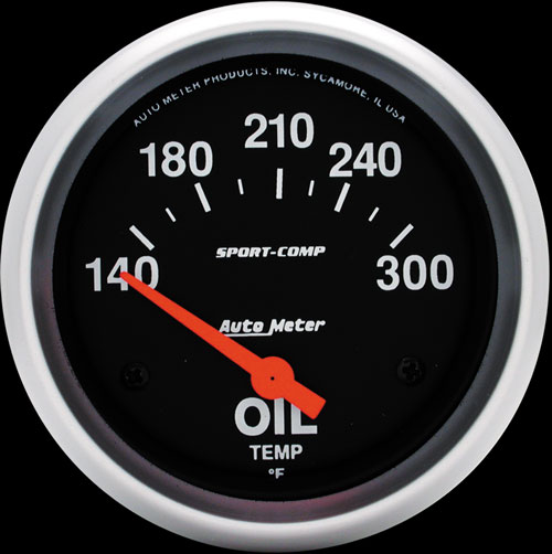 Auto Meter 2 5/8" SPORT COMP SERIES