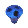 3 PORT SHOWERHEAD DIST BLOCK (BLUE)