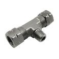 3/8 COMPRESSION   X  1/8 MALE NPT BRANCH  T