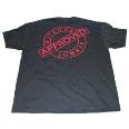 XX-LARGE BLACK T-SHIRT W/ RED NITROUS JUNKIE