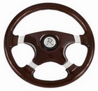 Rum Runner Mahogany 4 Spoke Wheel